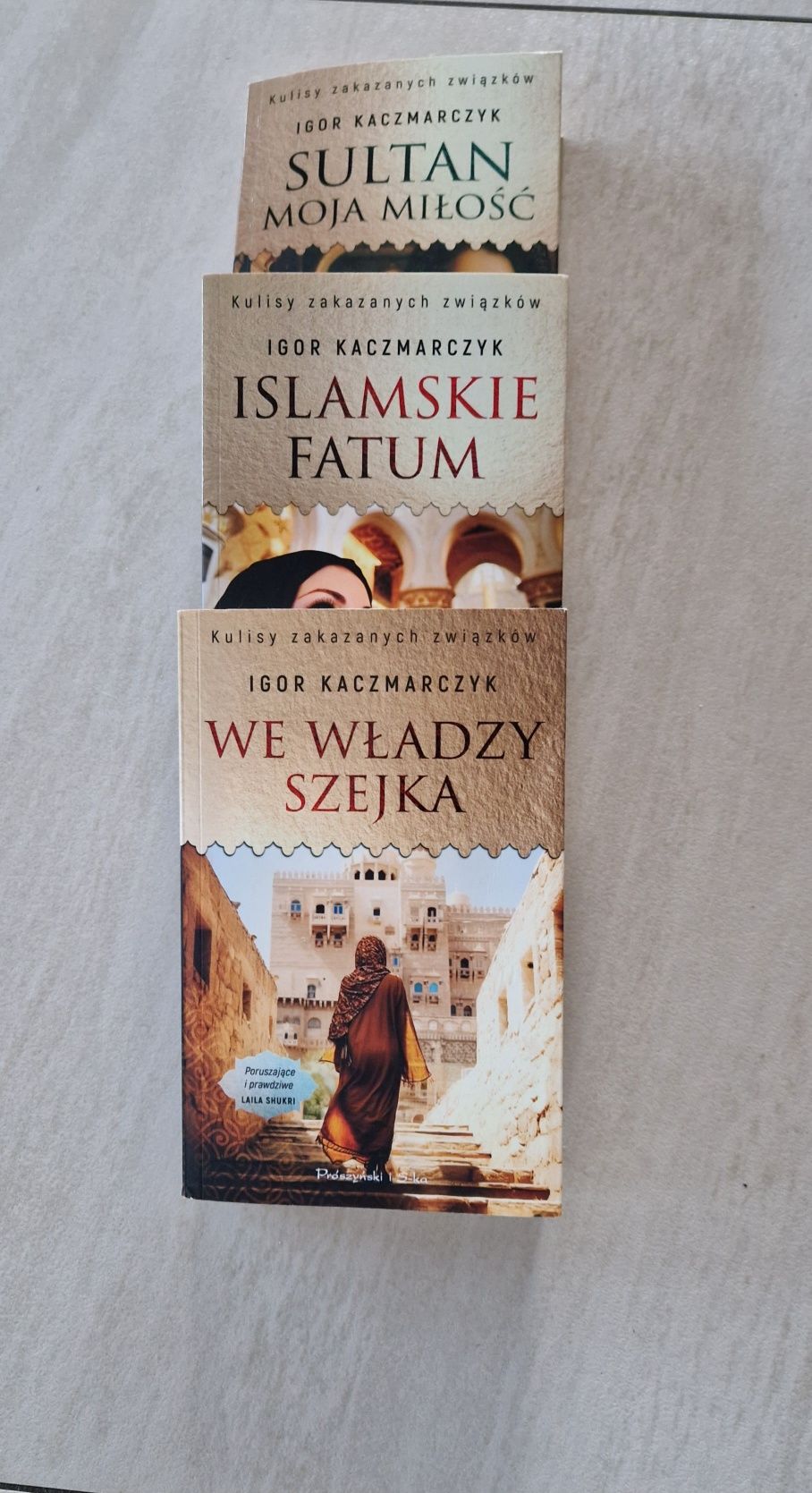 Igor Kaczmarczyk - Sułtan moja miłość - pakiet 3 książek