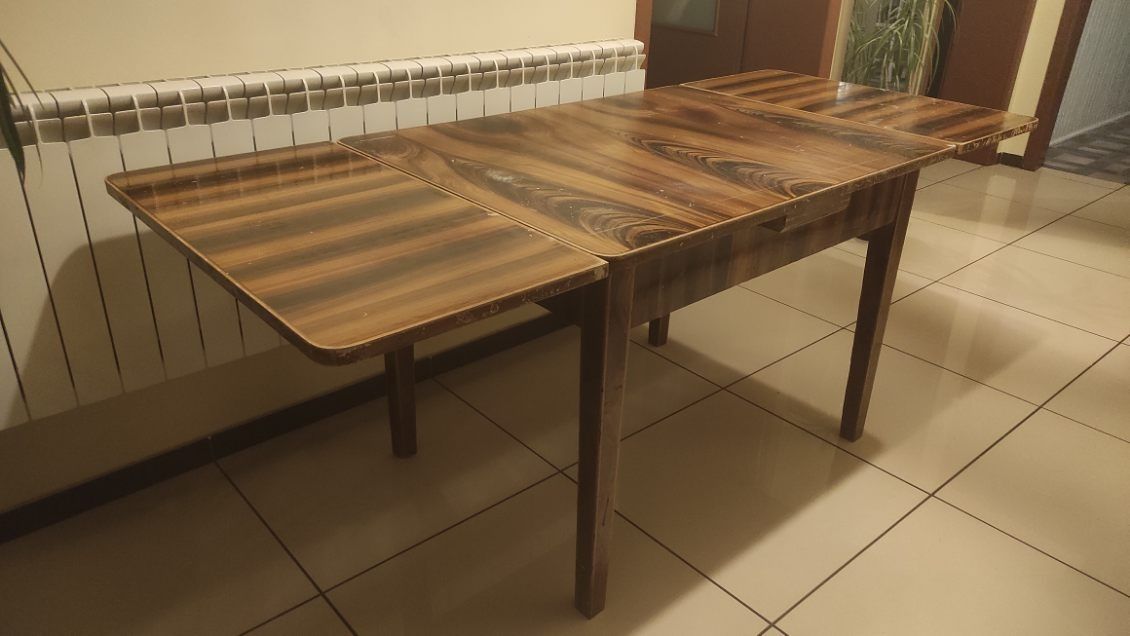 Stół rozkładany 105x80x76 po rozłożeniu 190 cm