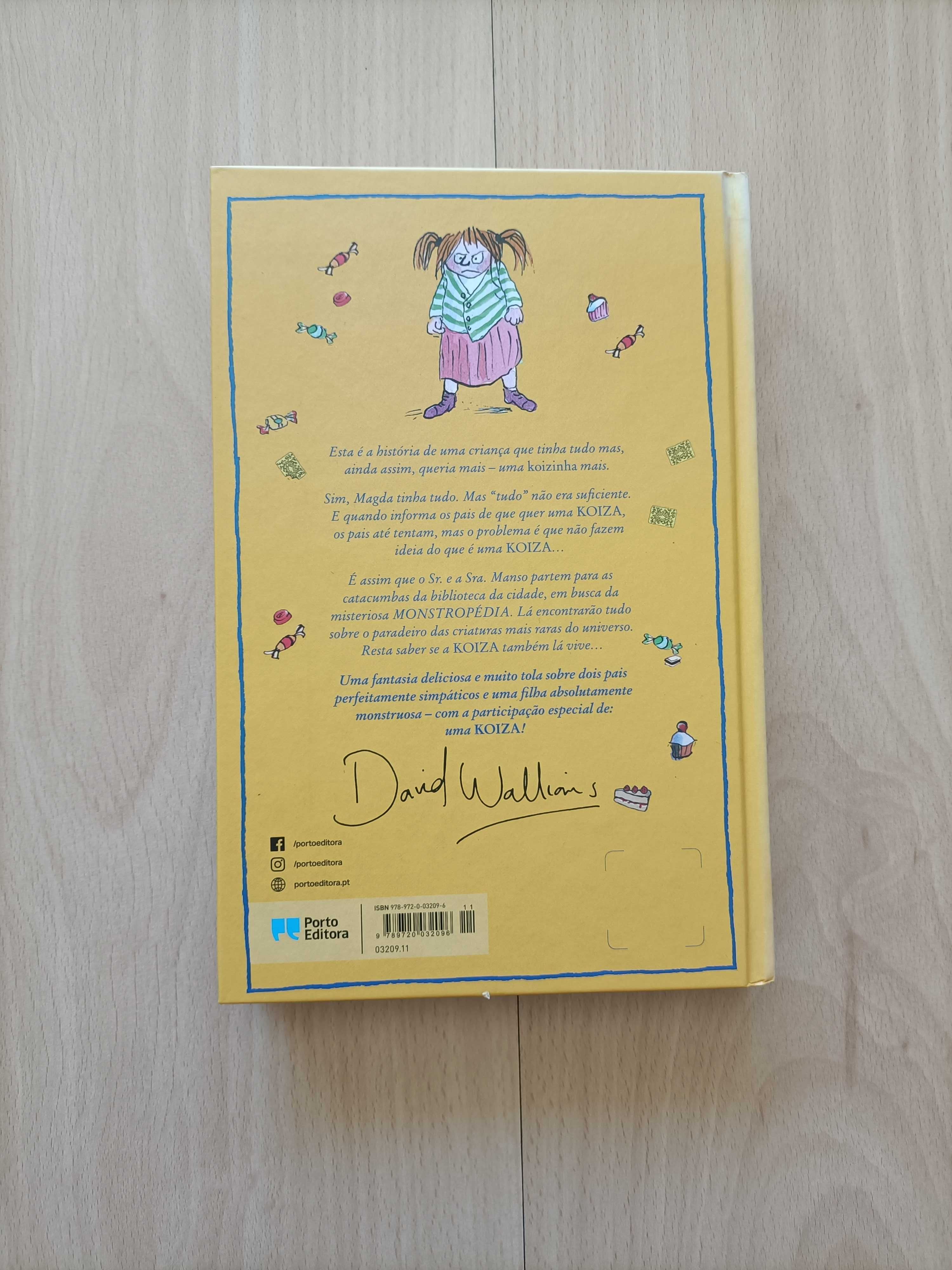 Livro "Koiza"-David Walliams