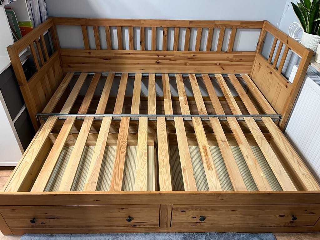 Łóżko rozkładane Hemnes z litego drewna IKEA. ZAREZERWOWANE