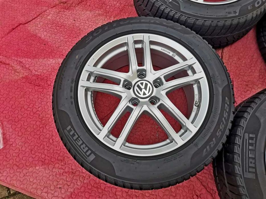 KOŁA zima 17' VW TIGUAN T-Roc - ET40 - 5x112 - 225/55/17 Pirelli