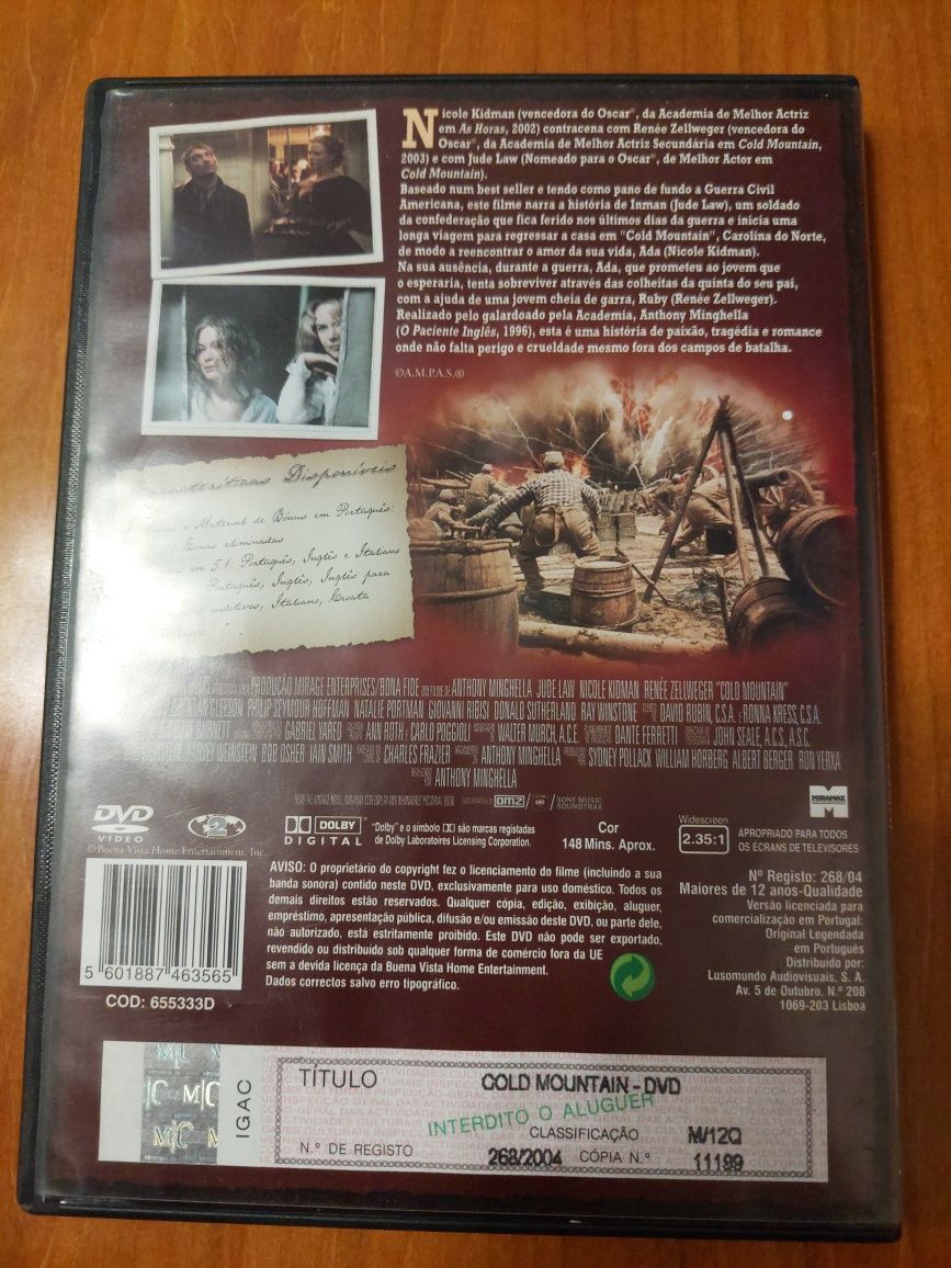 Dvd - Cold  mountain