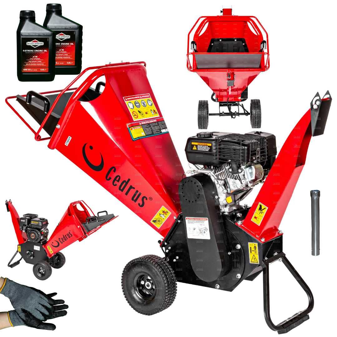 Rozdrabniacz Cedrus Loncin G200F 2x Olej briggs 0.6l B02 CEDRB02