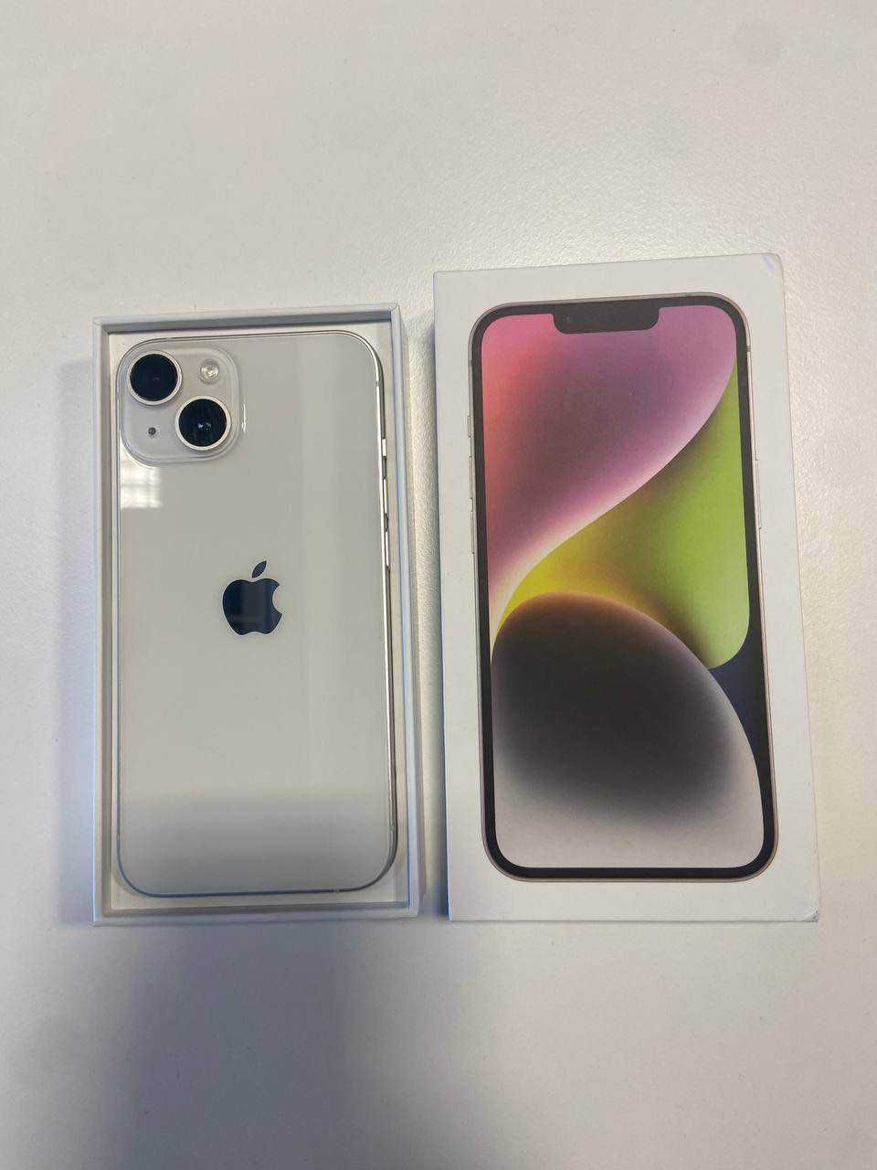 Smartfon APPLE IPHONE 14 5G STARLIGHT 128GB - stan BDB + FV23%