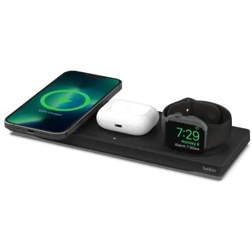 Док станция Belkin BOOST CHARGE PRO 3 в 1 беспроводное зарядное