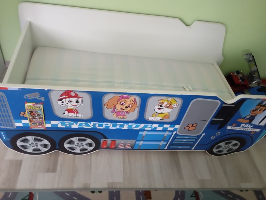 Łóżko dziecięce psi patrol