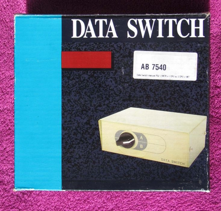 Caixa de comutação manual / Data Switch manual AB VGA PS/2