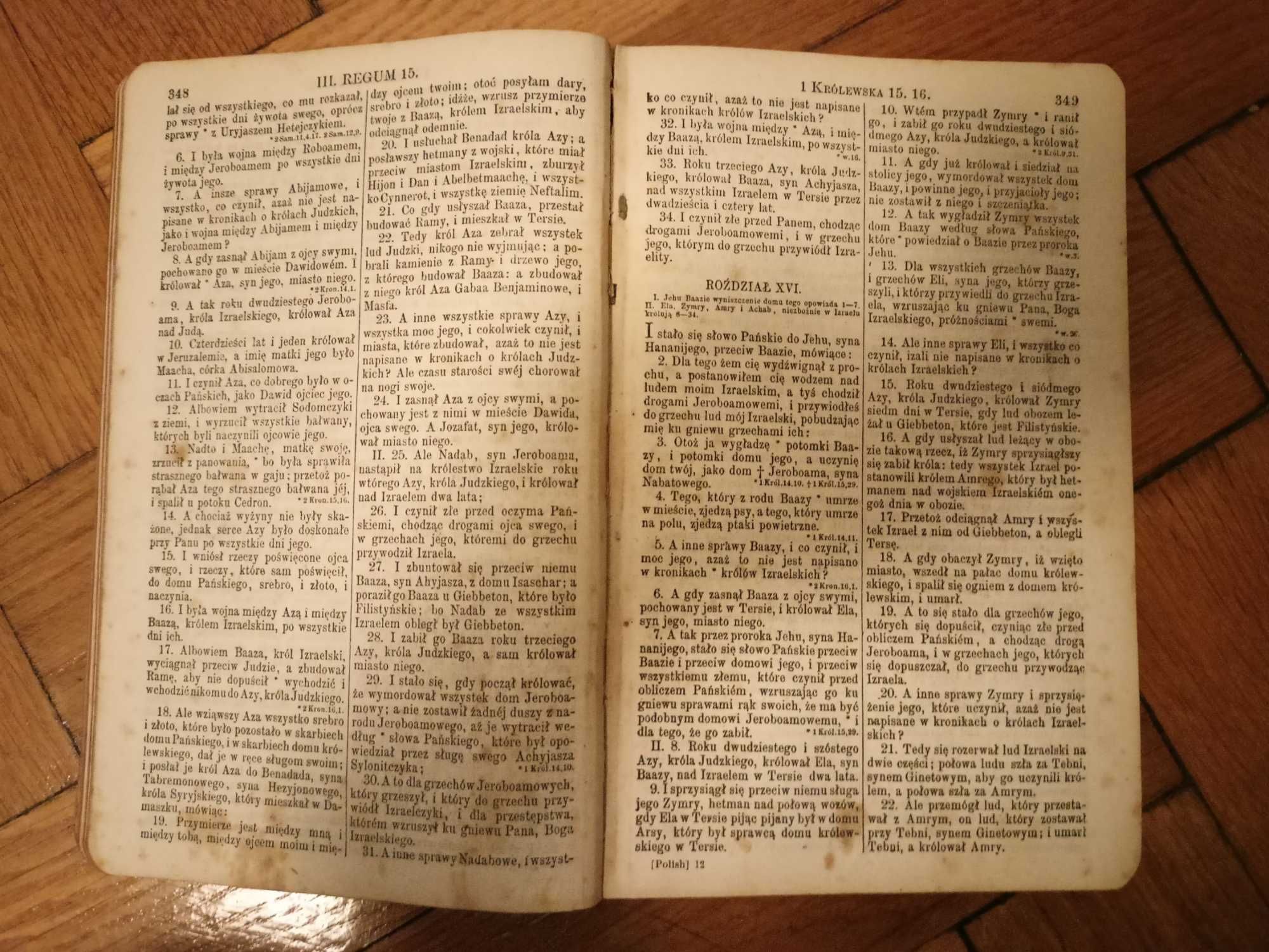 Biblija Święta Wszystko Pismo Święte, wyd. 1920