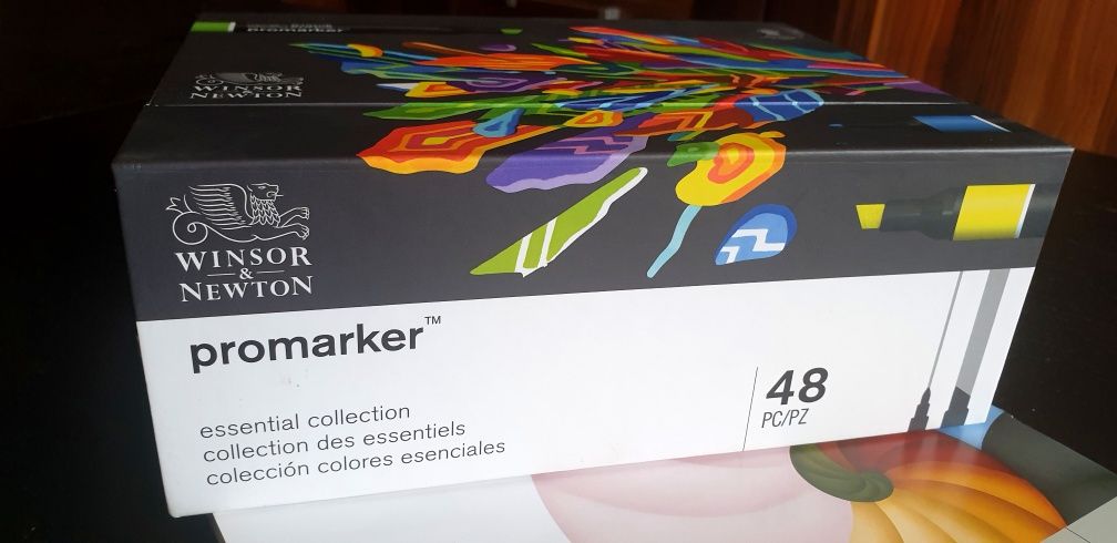 ProMarker Winsor&Newton 48 kolorów + papier
