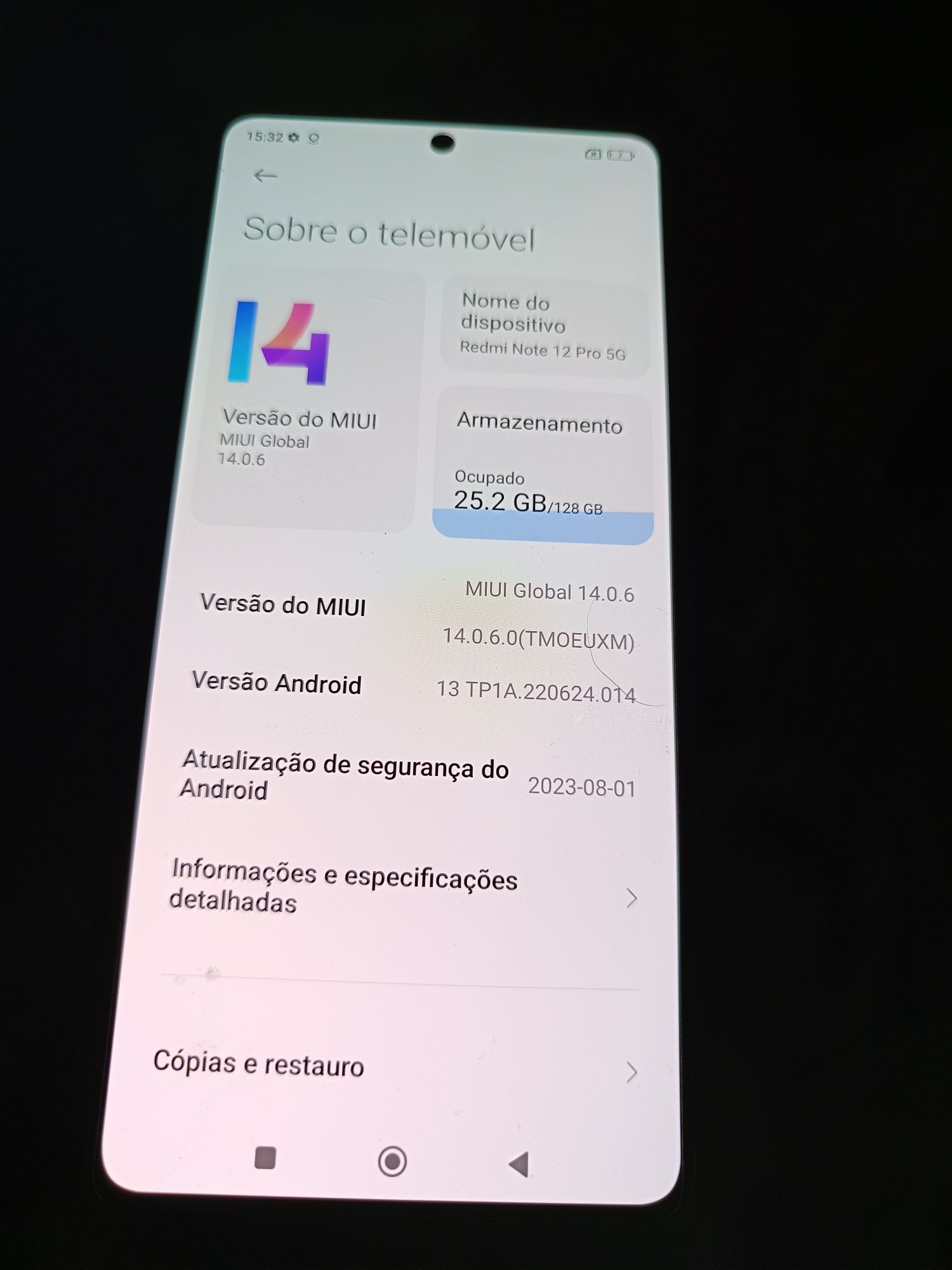 Xiaomi redmi note 12 pro