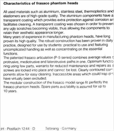 Fantomas, modelo de boca para prática dentária