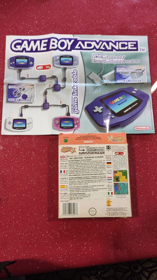 GBA Pack Kurukuru Kururin + Super Monkey Ball Jr + Pocket Music (selad