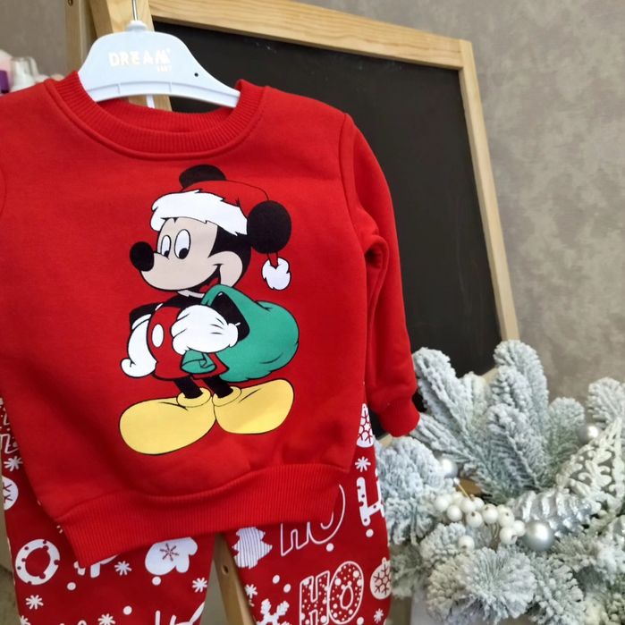 Костюм теплий новорічний, св'ятковий для хлопчика і дівчинки