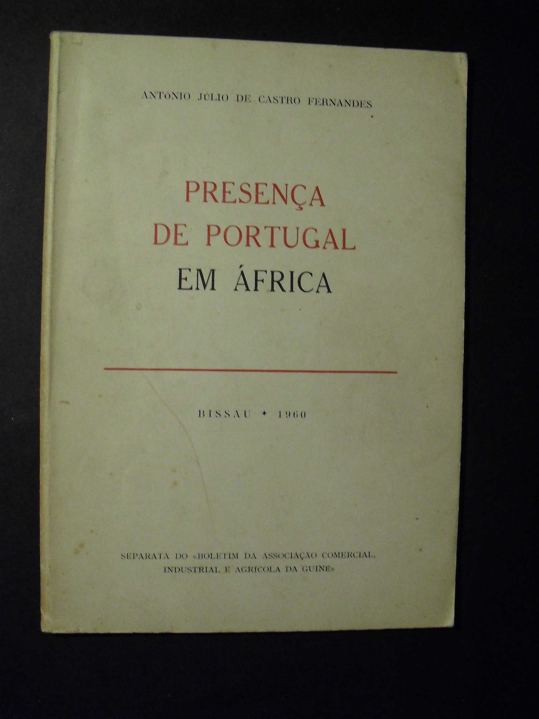 Fernandes (António Julio de Castro);Presença de Portugal em ÁfricA