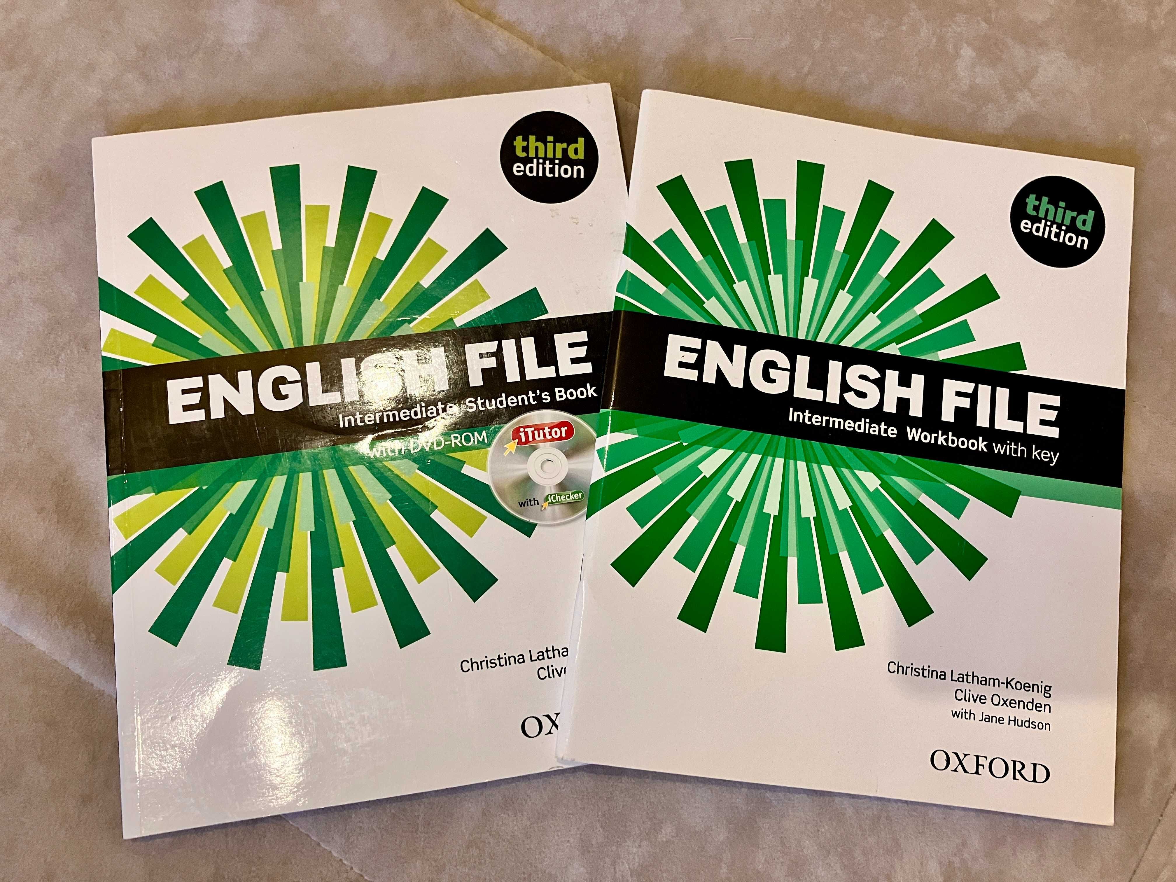 Комплект английского English File Intermediate оригинал!