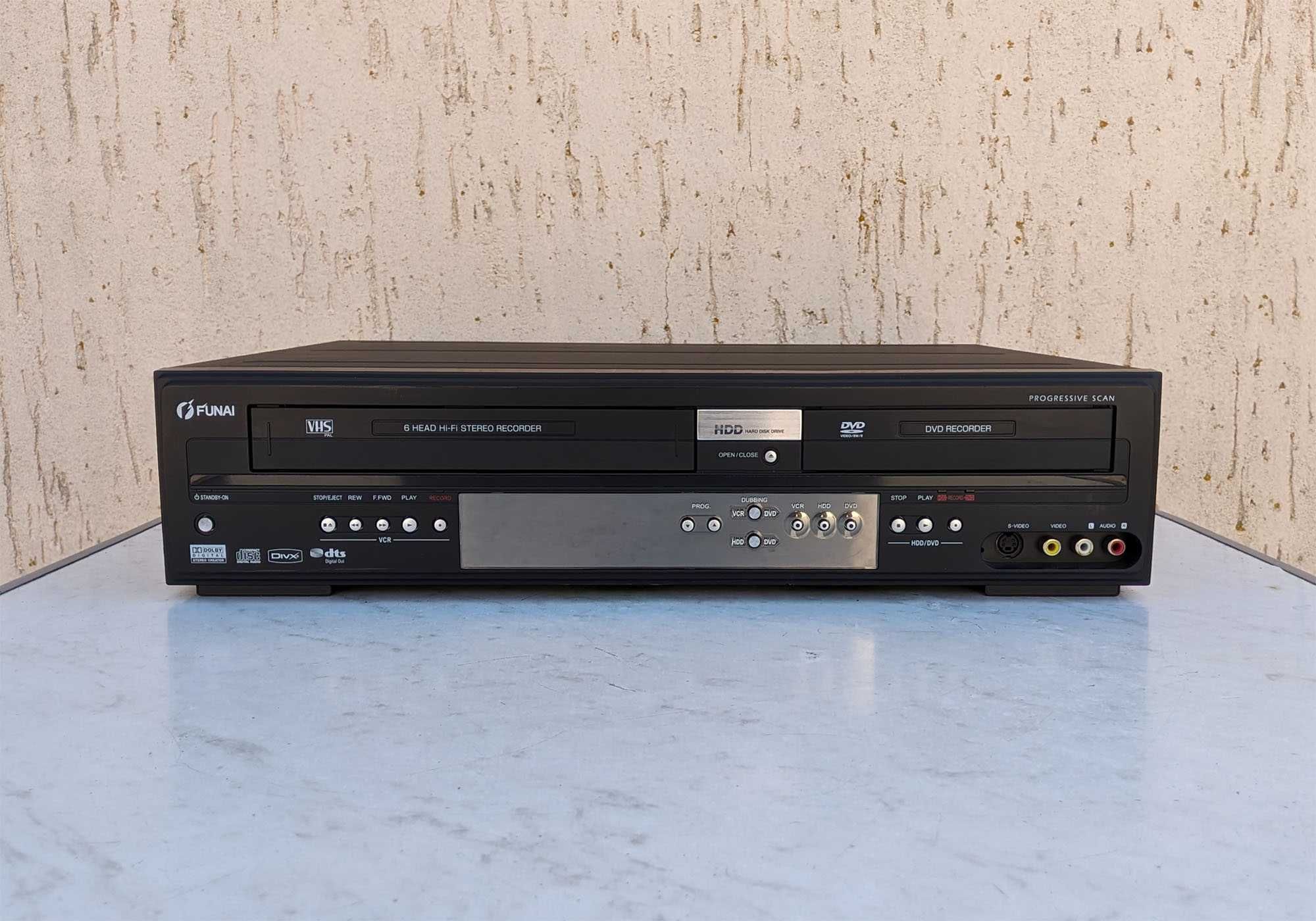VHS / DVD / HDD рекордер Funai T3A-A8182DB