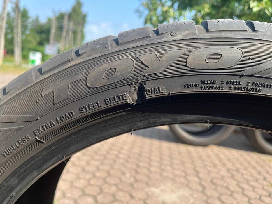 Opony zimowe Toyo Snowprox S954 19 cali 2022 rok dwie szerokoścì