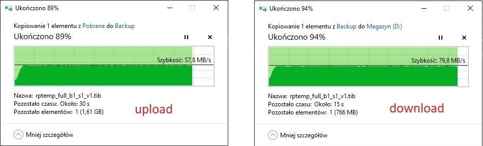 Dysk sieciowy, NAS, serwer, Synology DS211j, Dysk 2x 1TB Seagate.