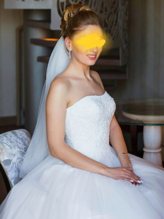 Свадебное дизайнерское платье Харьков