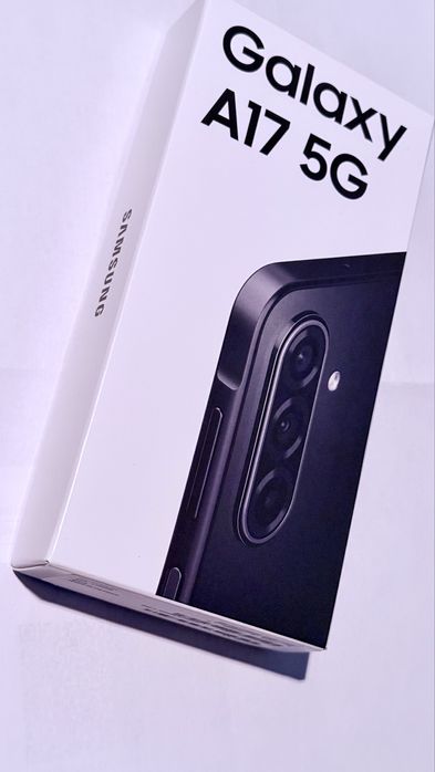 Samsung A17 5G novo com etiquetas