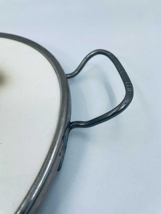 Taca, patera porcelanowa z motywem owoców