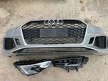 Бампер Audi A4 B9 S4 RS4 Фара Фонарі Ауді а4 с4 рс4 Фари Решітка Радар