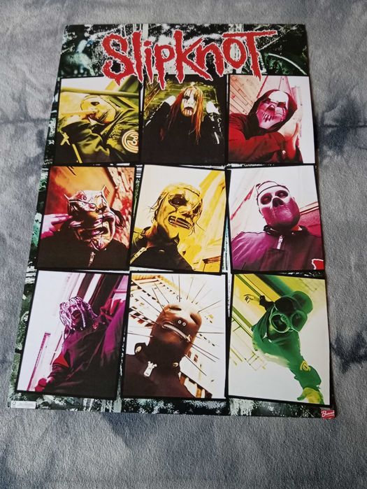 Plakat zespołu muzycznego slipknot