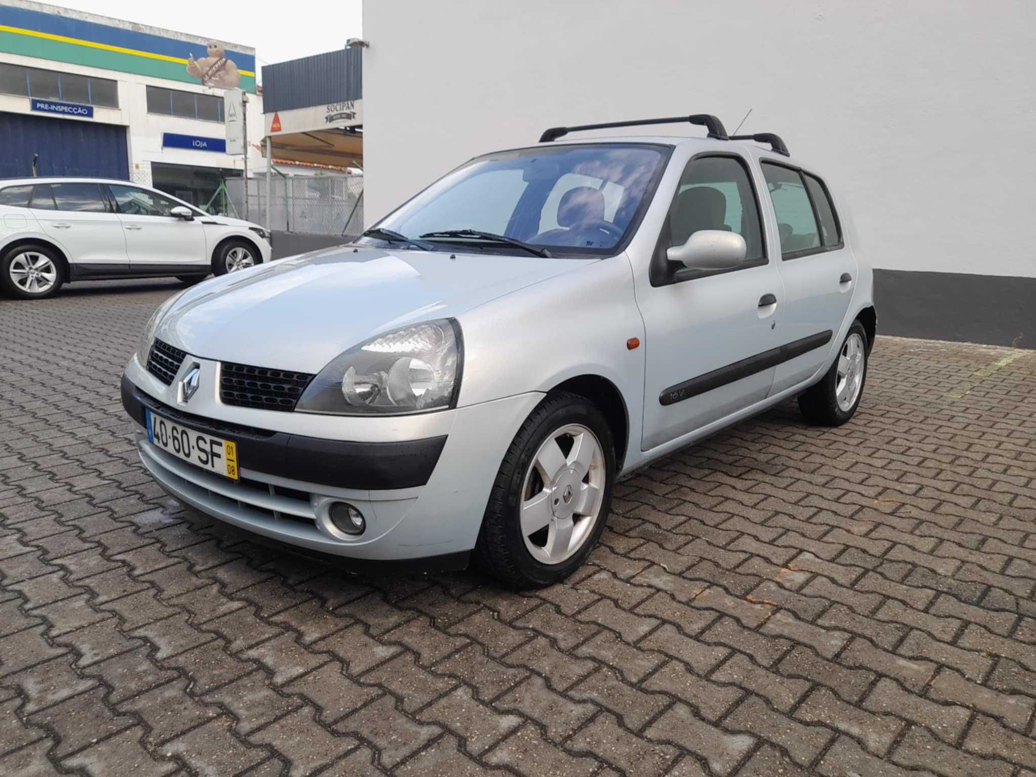 renault clio 1.2- 16 valvulas bateria nova e ar condicionado