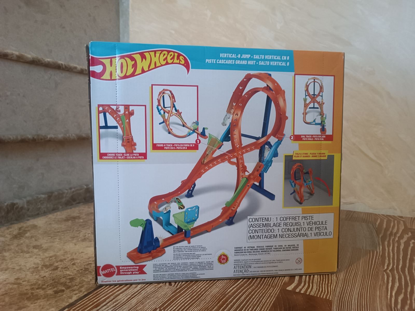 Хот вілс вертикальна вісімка Hot Wheels Action Vertical-8 Jump