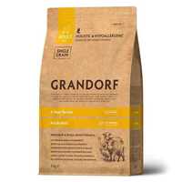 Grandorf Probiotics 4 Meat & Brown Rice Mini Грандорф Міні 1кг/3кг