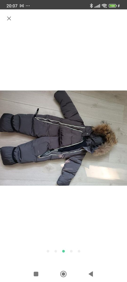 Комбінезон зимовий Moncler б/у