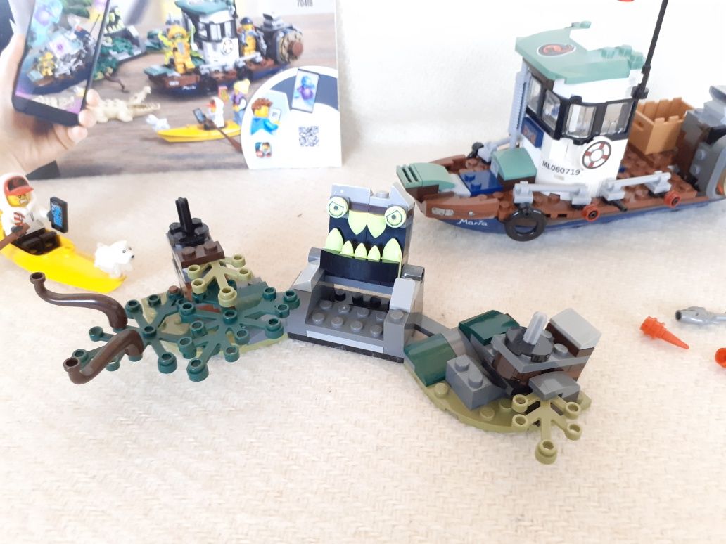 Lego Hidden Side 70419 - Wrak łodzi rybackiej