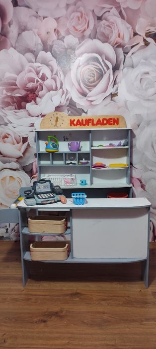 Sklepik drewniany / kuchenka