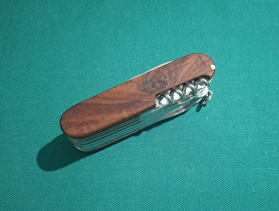 Fantástico Canivete Victorinox Swisschamp, vintage, Personalizado