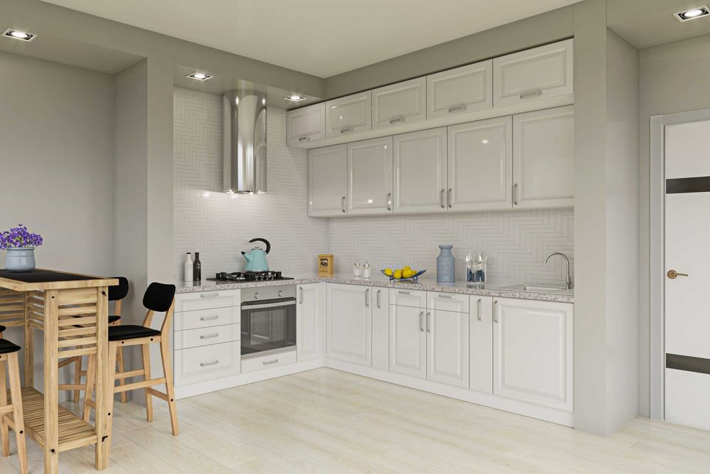 Кухня від фабрики. ДСП,МДФ фасади.