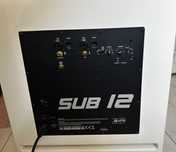 Subwoofer APS SUB 12 – Biały Wysoki Połysk – Używany