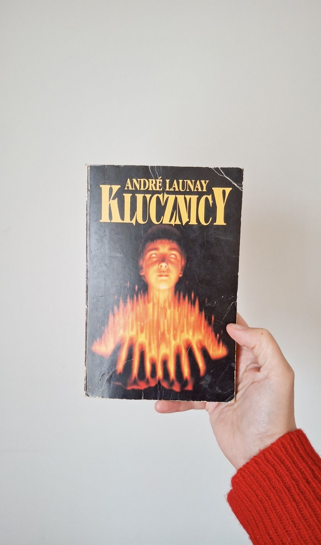 Książka Andre Launay Klucznicy rok 1993 Dom Wydawniczy Rebis. Okładka