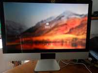 Apple iMac 27, działający, uszkodzony.