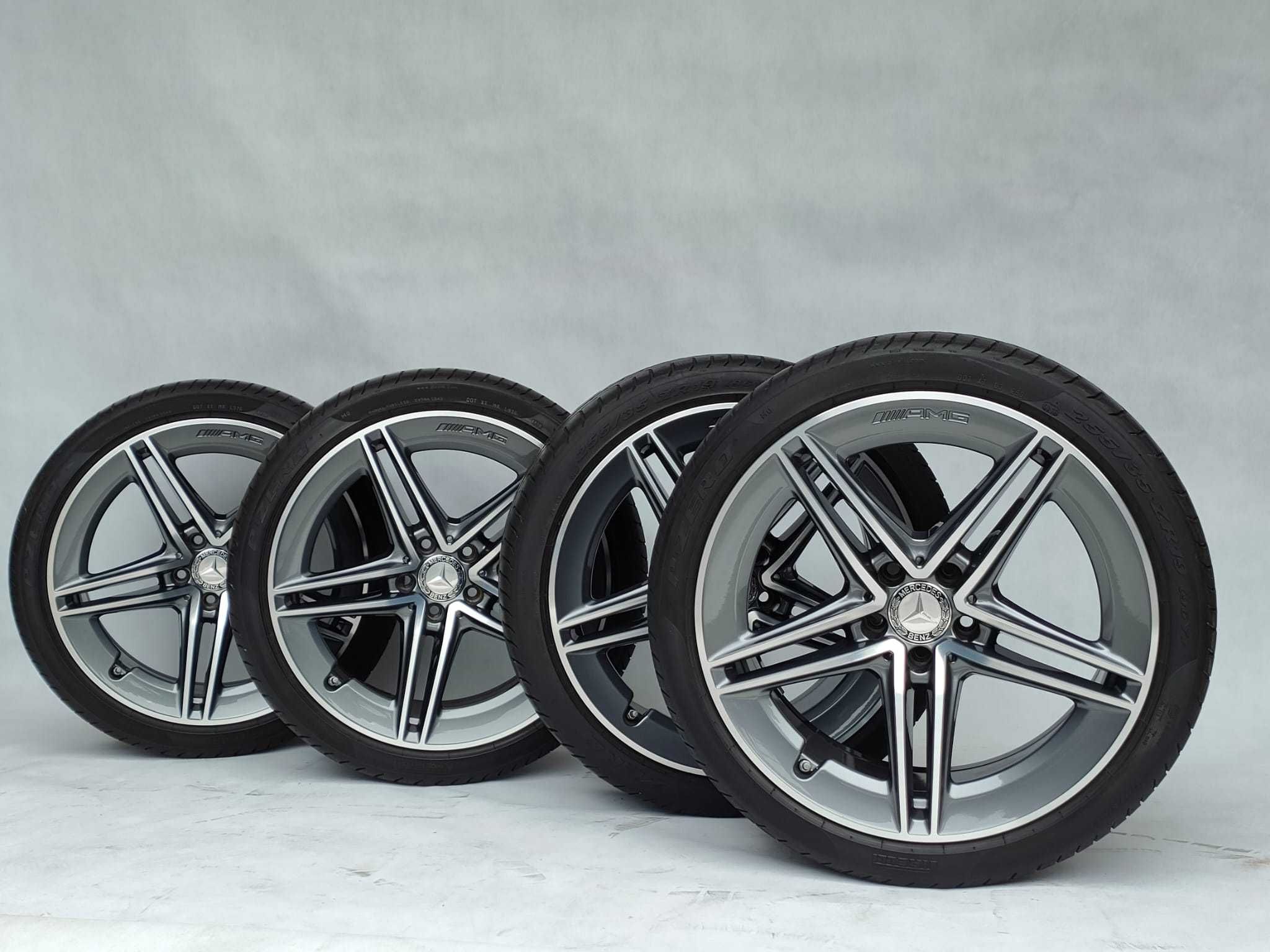 Koła Mercedes C Klasa AMG 19"5x112 opony 255/35/19 285/30/19 (OL1578)