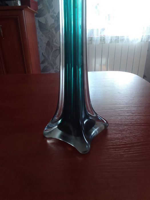 Zielony wazon flet