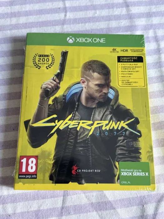 Cyberpunk 2077 xbox one i series X edycja premierowa Nowa w folii
