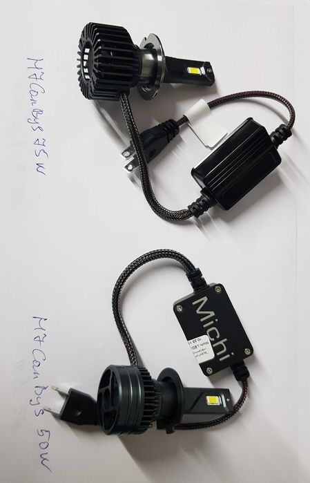 Автосвітло Лед Michi Can 53W,50W,75W H1,H7,H11,HB3,HB4,H4, D2S,D1S,D3S