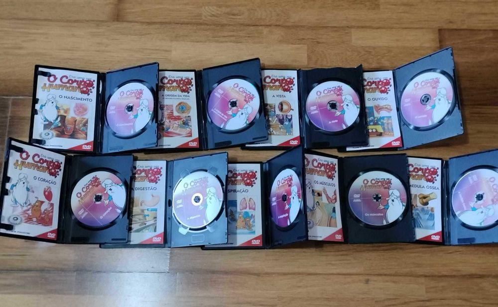 Era uma vez O Corpo Humano". Livros e DVDs da colecção