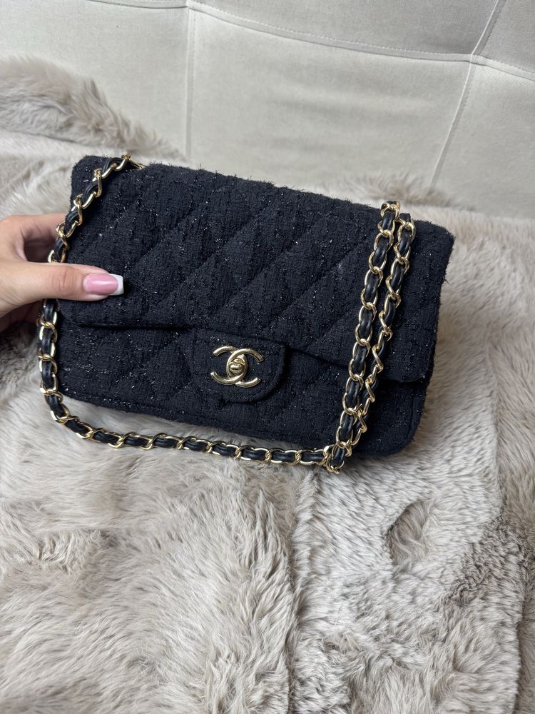Torba torebka chanel czarna