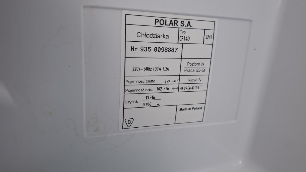 Lodówka podblatowa szer.60cm