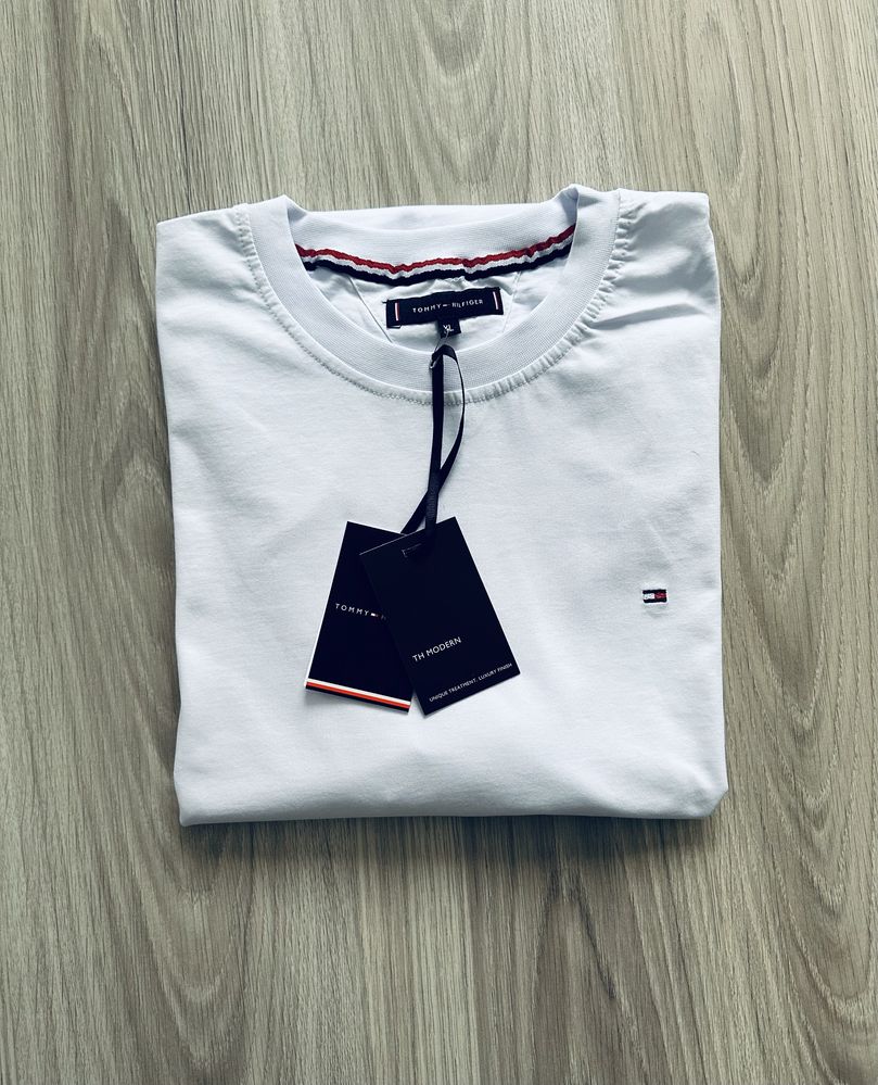 T-shirt męski biały Tommy rozmiar XXL