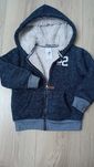 Bluza C&A, ocieplana kożuszkiem, rozmiar 104