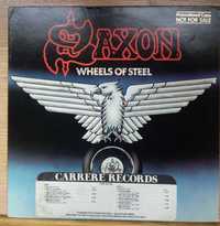 LP Saxon  'Wheels Of Steel' US Promo,Carrere – CAR 38-126