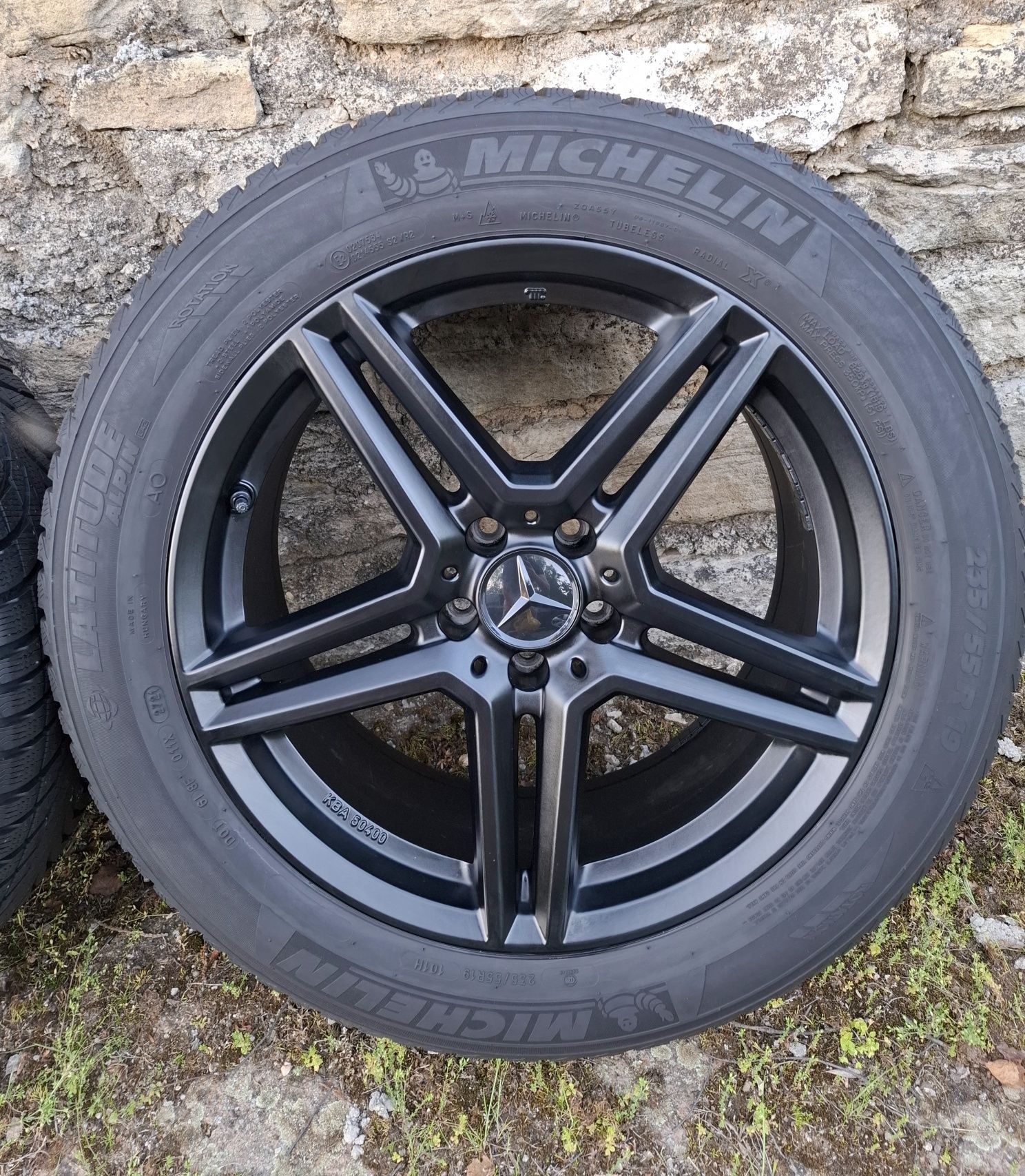 Koła Zimowe 19" Et35 Mercedes Glc Michelin 2021r