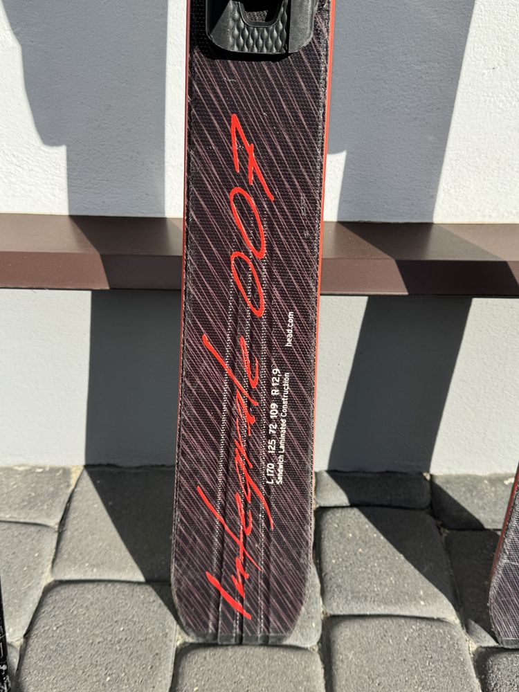 Narty zjazdowe Head Integrale 007 z kijkami